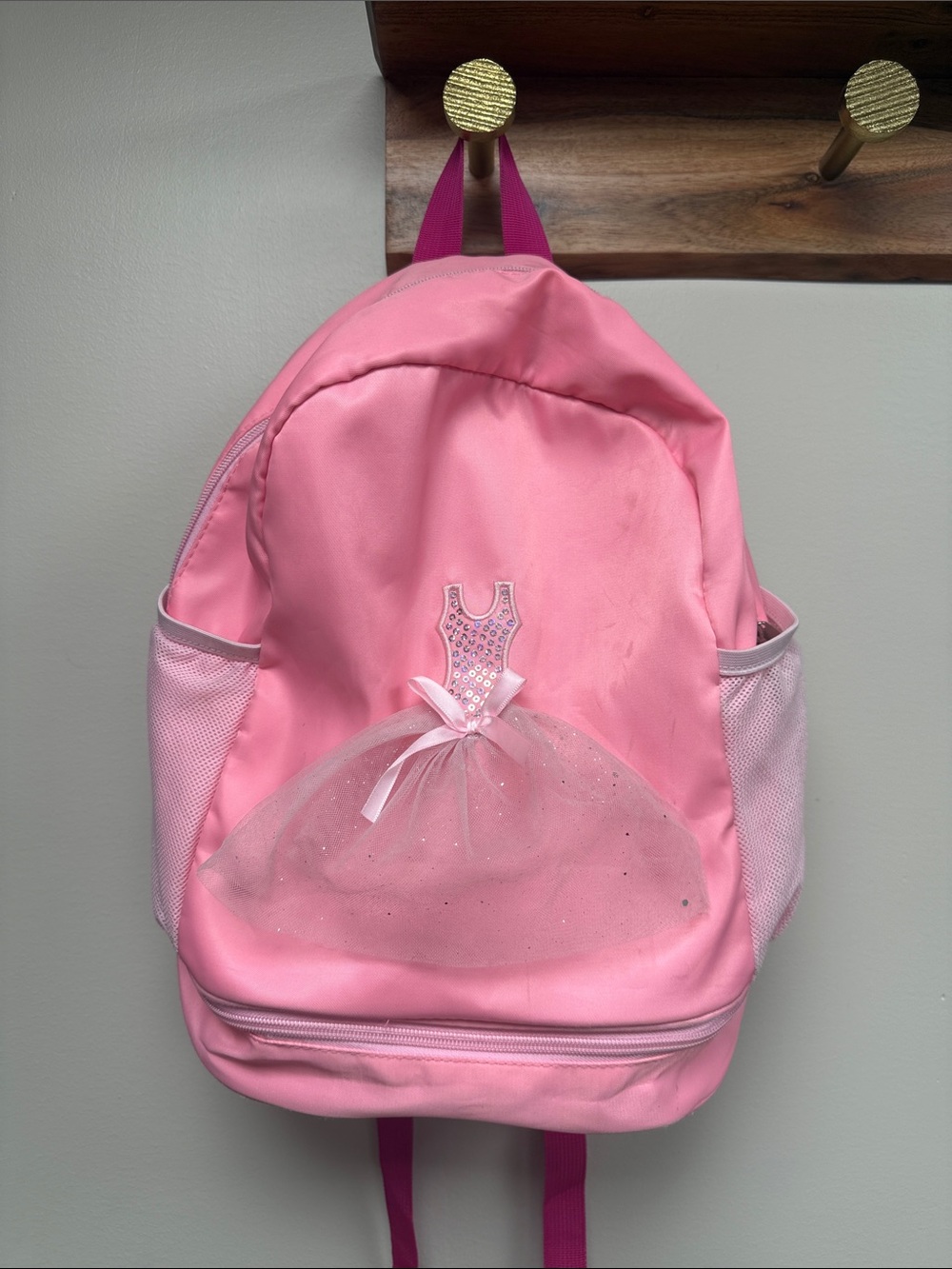 Pink Ballerina Tutu Backpack